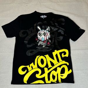 BKYS Graphic T-Shirt - Black and Yellow XL
